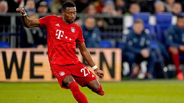 Hậu vệ trái đắt giá nhất làng túc cầu lúc này theo đánh giá của Transfermarkt là David Alaba (65 triệu euro) - "quái thú" đích thực với lối chơi công thủ toàn diện mà Bayern Munich sở hữu.
