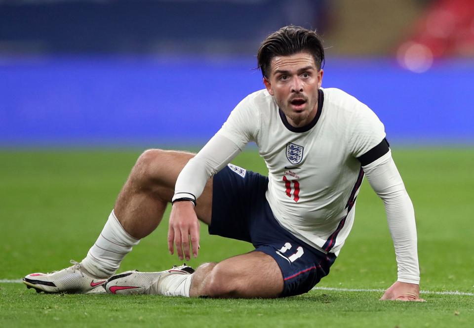 Jack Grealish đang chơi rất hay trong màu áo tuyển Anh.