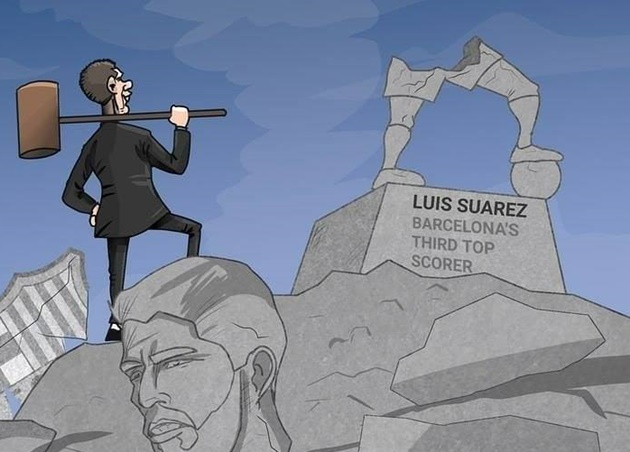 Bartomeu bị tố là tác nhân khiến chân sút xuất sắc thứ 3 lịch sử Blaugrana - Luis Suarez dứt áo chuyển sang kình địch Atletico Madrid.