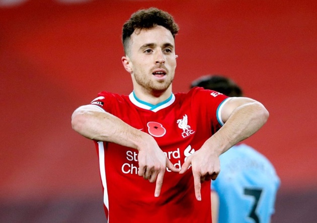 Không phải Sergio Aguero, Gabriel Jesus hay Roberto Firmino, Diogo Jota mới xứng đáng là cái tên cuối cùng được lựa chọn. Tân binh của Liverpool bùng cháy với 7 lần nổ súng trong màu áo mới.