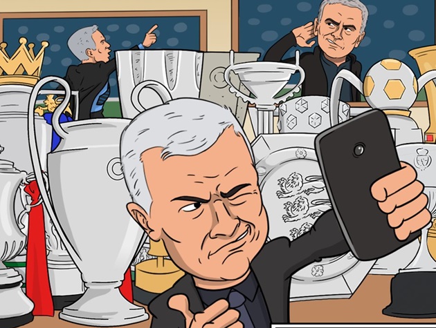 "Người đặc biệt" Mourinho cùng các học trò dần trở thành ứng viên nặng ký trong cuộc đua vô địch.