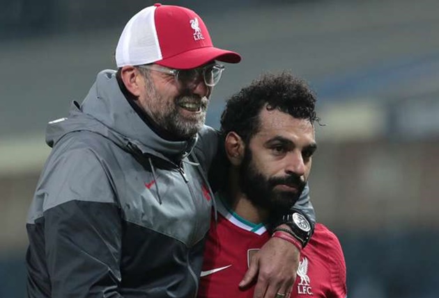 Klopp đã nói chuyện với Salah.