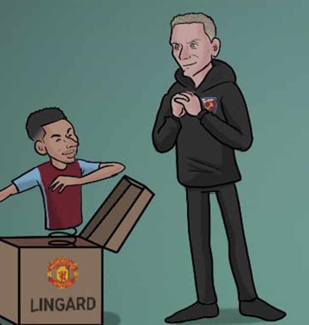 HLV David Moyes của West Ham United tái hợp học trò cũ Jesse Lingard - người vừa lập cú đúp ngay trong trận ra mắt màu áo mới.