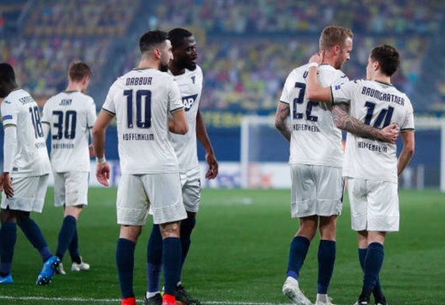 Trở lại với diễn biến của trận đấu, Hoffenheim là đội chiếm ưu thế trong hiệp 1. Cú đúp của Munas Dabbur và pha lập công ở phút bù giờ của Christoph Baumgartner giúp đại diện nước Đức dẫn trước Molde 3-1.