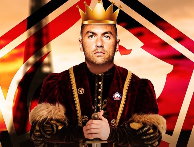 Burak Yılmaz là người hùng trong công cuộc chinh phục vị trí số 1 của Lille.