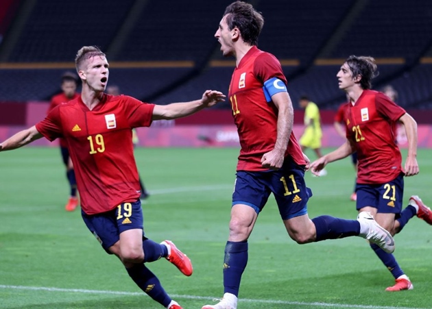 Olympic Tây Ban Nha sở hữu lực lượng vượt trội.