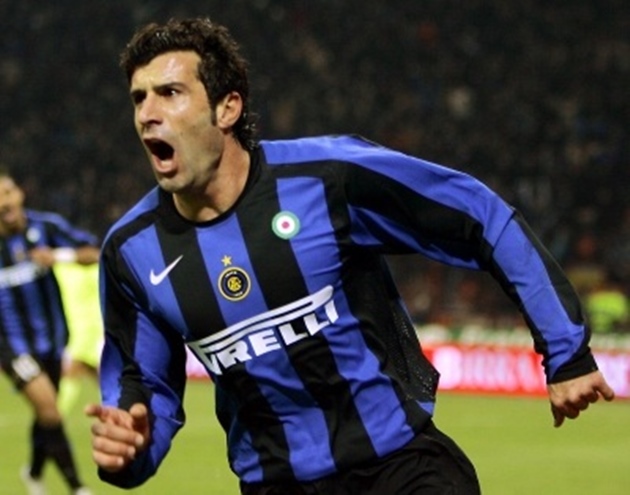 Figo thể hiện đẳng cấp ở Serie A.