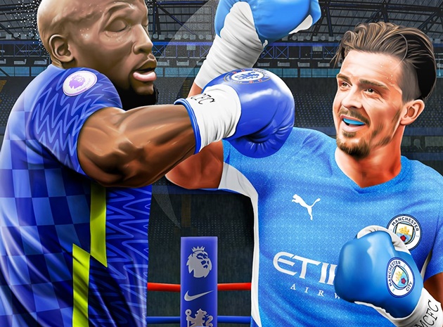 2 bom tấn chuyển nhượng của cả 2 đội là Romelu Lukaku và Jack Grealish đều không ghi bàn, nhưng Grealish rõ ràng là người vui hơn khi hồi còi mãn cuộc vang lên.