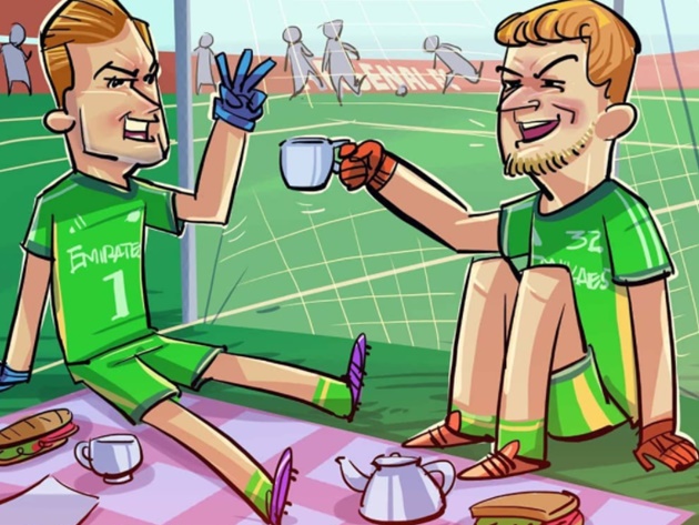 Sang hiệp 2, Tottenham gỡ được 1 bàn do công Son Heung-min. Tuy nhiên đó cũng là bàn thắng duy nhất mà Spurs ghi được. Thay thế Bernd Leno trong khung gỗ, Aaron Ramsdale liên tiếp chặn đứng những cú sút nguy hiểm từ các ngòi nổ đội khách.