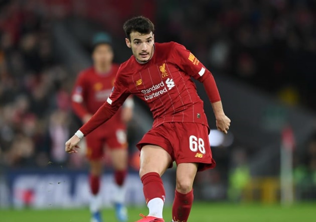 Chirivella ngày khoác áo Liverpool.