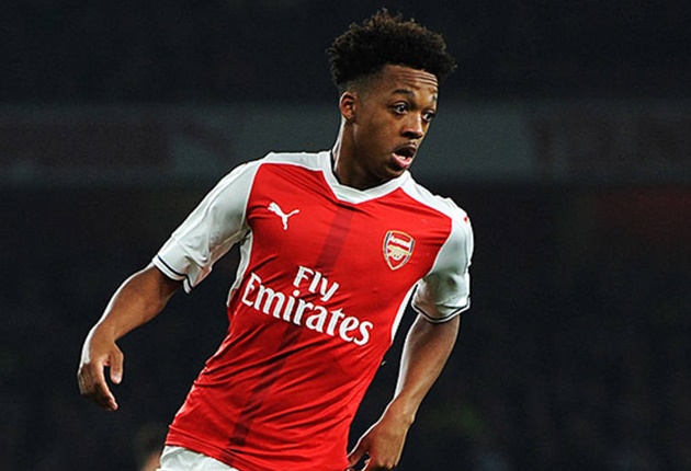 Chris Willock từng thuộc biên chế Arsenal.