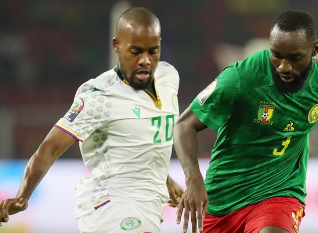Trong khuôn khổ vòng 1/8 CAN, Cameroon chạm trán đối thủ Comoros.
