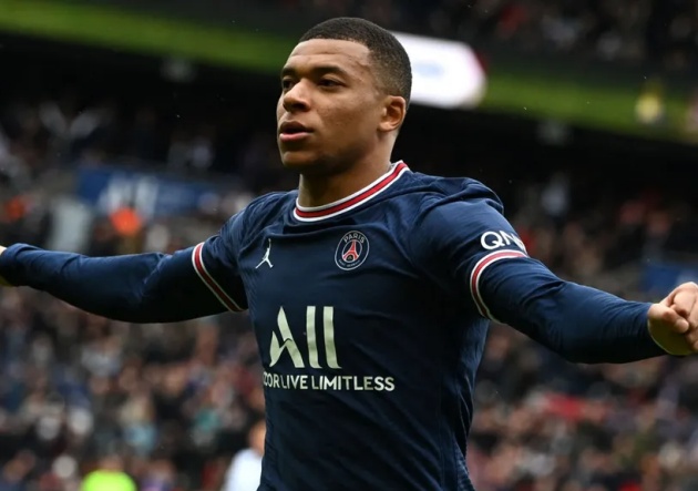 Mbappe sắp trở thành cầu thủ tự do.