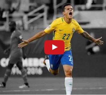 Ảnh bài viết Philippe Coutinho chơi rất hay trong trận Brazil vs Haiti