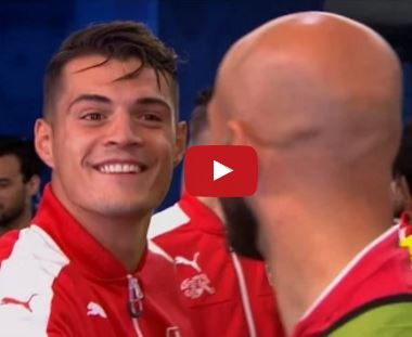 Ảnh bài viết Màn trình diễn của Granit Xhaka vs Albania 