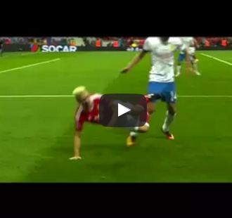 Ảnh bài viết Aaron Ramsey chơi tuyệt hay trong trận đấu với Nga