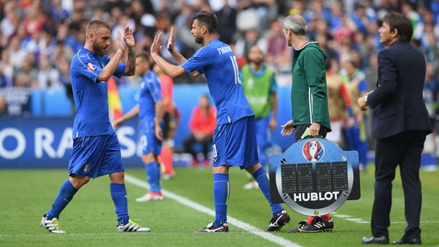 Ảnh bài viết Italia khủng hoảng hàng tiền vệ trước trận gặp Đức