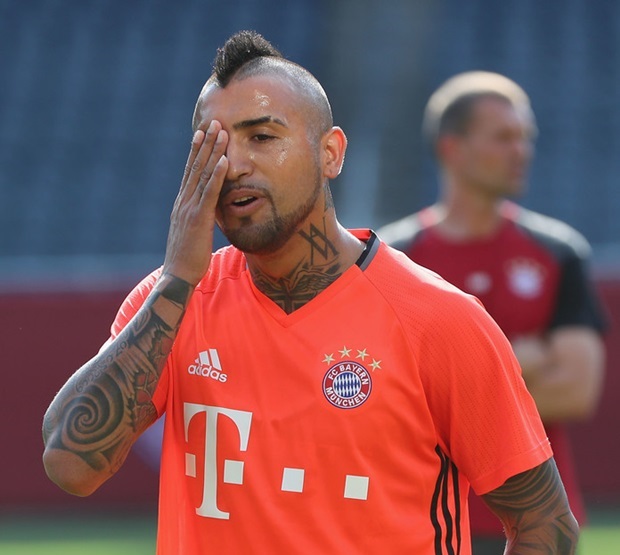 Ảnh bài viết Vidal 'vã mồ hôi' với những bài tập của Ancelotti