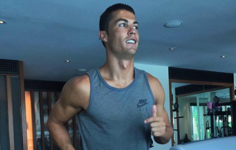 Ảnh bài viết Rút ngắn kỳ nghỉ, Ronaldo quay lại tập luyện