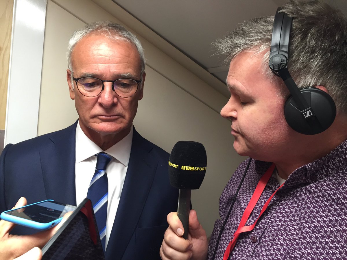 Ảnh bài viết Ranieri bắt đầu tính đường trụ hạng