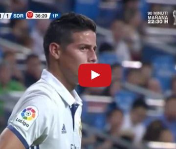 Ảnh bài viết Màn trình diễn của James Rodriguez vs Stade de Reims