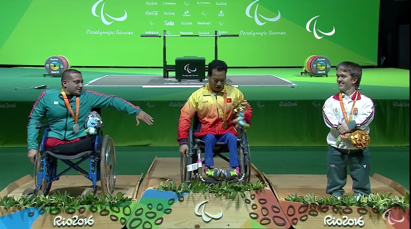 Ảnh bài viết Phần thi giúp lực sỹ Lê Văn Công giành HCV Paralympic 2016 cho Việt Nam