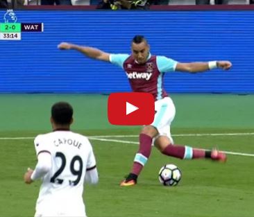 Ảnh bài viết Dimitri Payet chơi cực hay trong trận West Ham - Watford