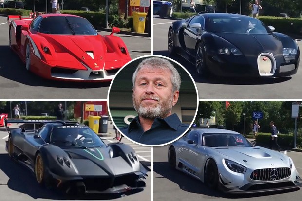 Ảnh bài viết Ông chủ Chelsea Roman Abramovich khoe dàn siêu xe 8,5 triệu bảng