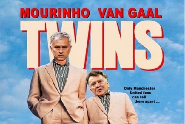 Ảnh bài viết Mourinho đang trở thành song sinh với Van Gaal