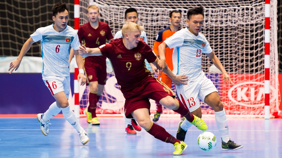 Ảnh bài viết Nga v Việt Nam - FIFA Futsal World Cup 2016 