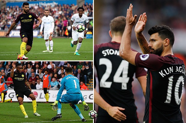 Ảnh bài viết Aguero giúp Man City duy trì thế độc tôn tại Premier League
