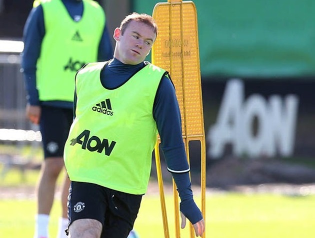 Ảnh bài viết Rooney tập luyện hết mình trước trận gặp Stoke