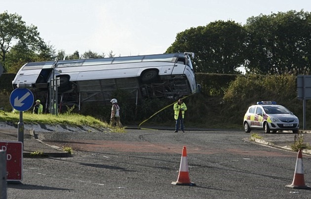 Ảnh bài viết Thảm cảnh trong chuyến xe buýt đi xem bóng đá