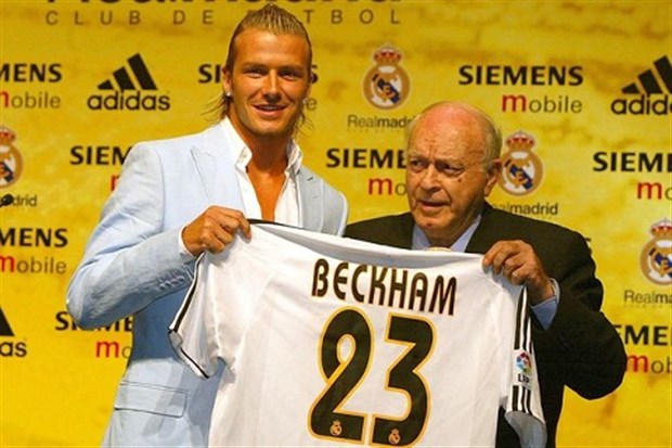 Ảnh bài viết Beckham từ chối làm đại sứ cho Real Madrid