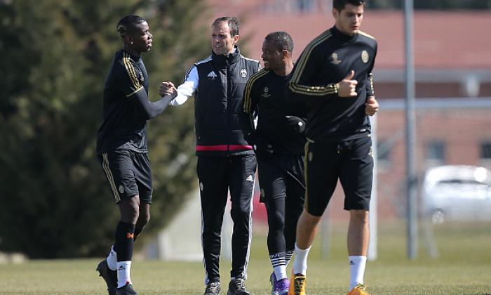 Ảnh bài viết Khi Allegri và Pogba thử tài nhau trên sân tập