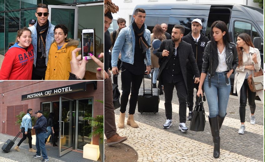 Ảnh bài viết Tranh thủ ngày nghỉ Ronaldo và bạn gái về quê thăm khách sạn CR7