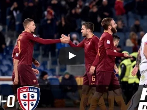 Ảnh bài viết Roma 1 - 0 Cagliari (vòng 21 Serie A)