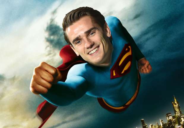 Ảnh bài viết Griezmann được chọn hóa thân vào vai Superman