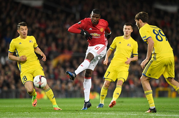 Ảnh bài viết 5 điểm nhấn M.U 1-0 Rostov: Quỷ đỏ khổ vì Pogba; Romero hoá "người nhện"