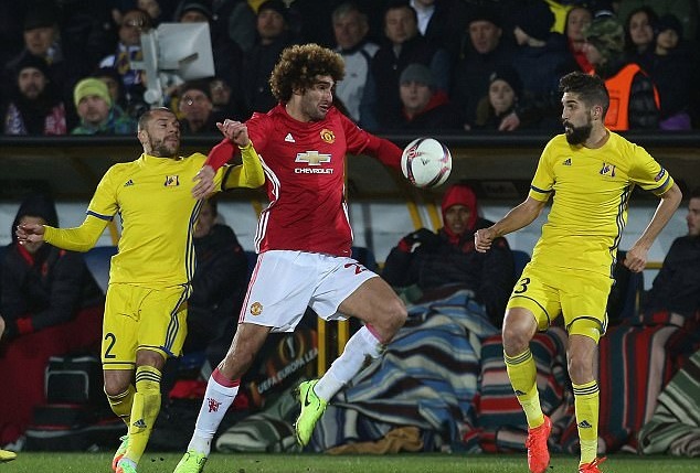 Ảnh bài viết Marouane Fellaini chơi đầy ấn tượng trước Rostov