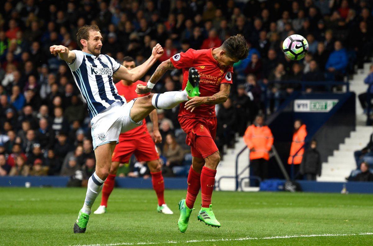 Ảnh bài viết Roberto Firmino mở tỷ số 1-0 cho Liverpool (West Bromwich Albion vs Liverpool)