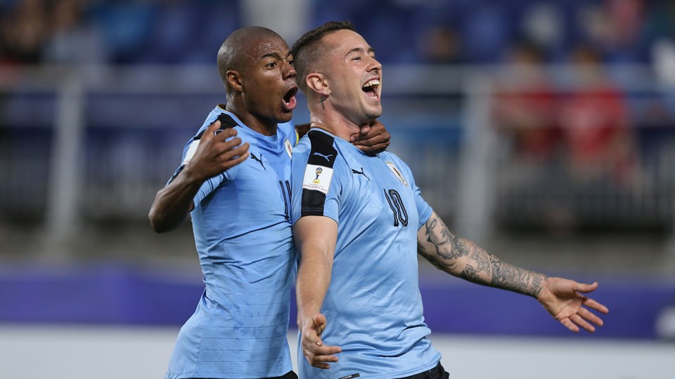 Ảnh bài viết Siêu phẩm bù đắp penalty, U20 Uruguay khuất phục U20 Ý