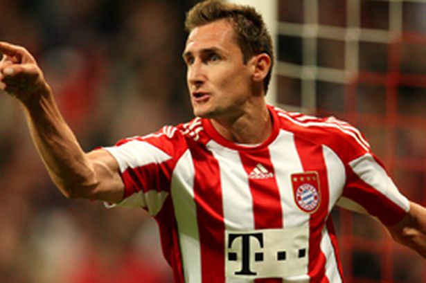 Ảnh bài viết Miroslav Klose khi còn khoác áo Bayern Munich