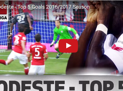 Ảnh bài viết Top 5 siêu phẩm mùa này của Anthony Modeste
