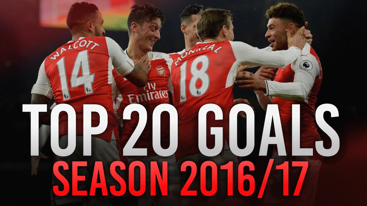 Ảnh bài viết Top 20 bàn thắng đẹp nhất của Arsenal mùa 2016/17