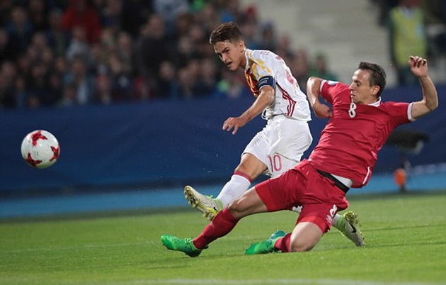 Ảnh bài viết Thắng nhàn U21 Serbia, U21 Tây Ban Nha hiên ngang tiến bước vào Bán kết
