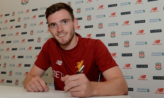 Ảnh bài viết CHÍNH THỨC: Liverpool chiêu mộ thành công Robertson