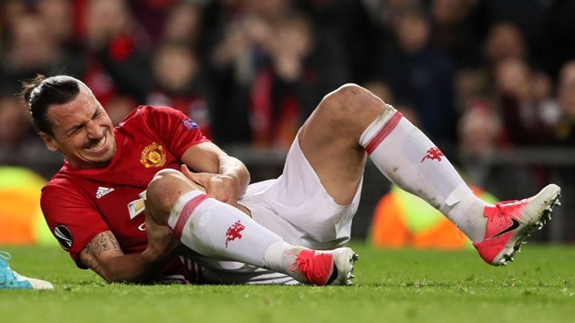 Ảnh bài viết Đội hình ngôi sao Ngoại hạng Anh dính chấn thương đầu gối: Ibrahimovic lĩnh xướng