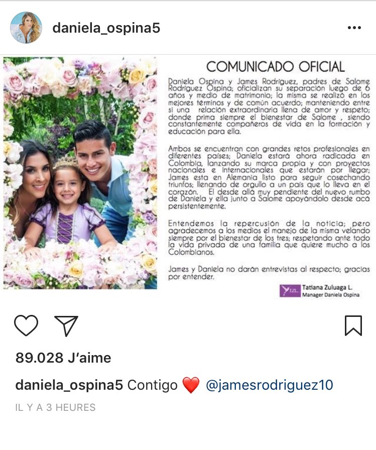 Ảnh bài viết James Rodriguez ly dị vợ sau hơn 6 năm chung sống
