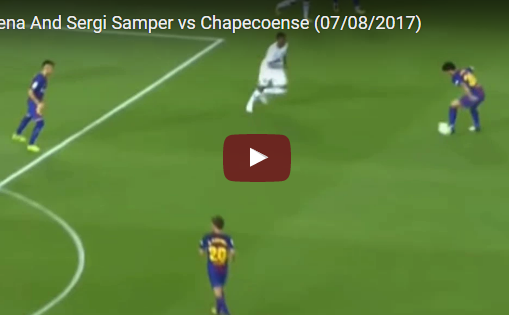 Ảnh bài viết Alena và Samper, 2 tài năng trẻ Barca thể hiện ra sao trước Chapecoense?